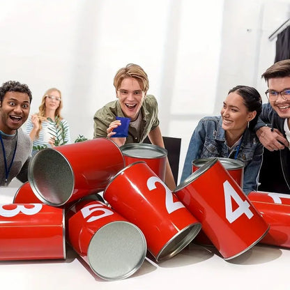 13 Carnival Can Games Bean Bag Toss Carnival Games (13 Count)