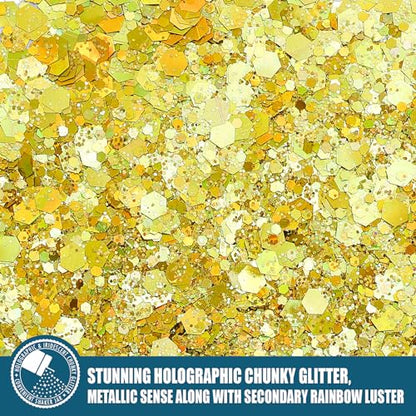 Holographic Chunky Glitter (5.64 Ounce)