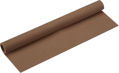 MECCANIXITY Foam Sheets Crafts 35x19 Inch 1mm EVA Craft Foam Paper Foam Sheets for Crafts Projects DIY Cosplay Modeling, Brown