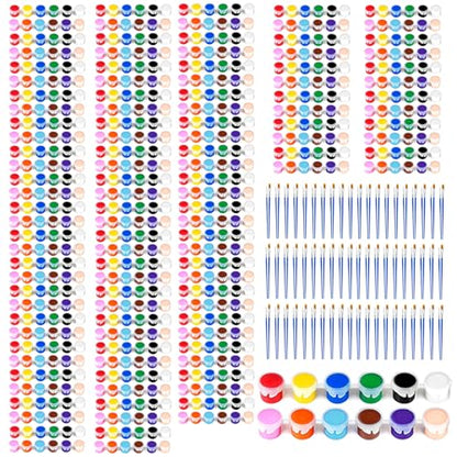 12 Colors Mini Acrylic Paint Set (60 Count)