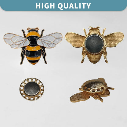 Magnetic Needle Minder Magnet Embroidery Accessories and Supplies Embroidery Needle Holder Cross Stitch Holder Needlework Supplies (Cardinal) (Bee)