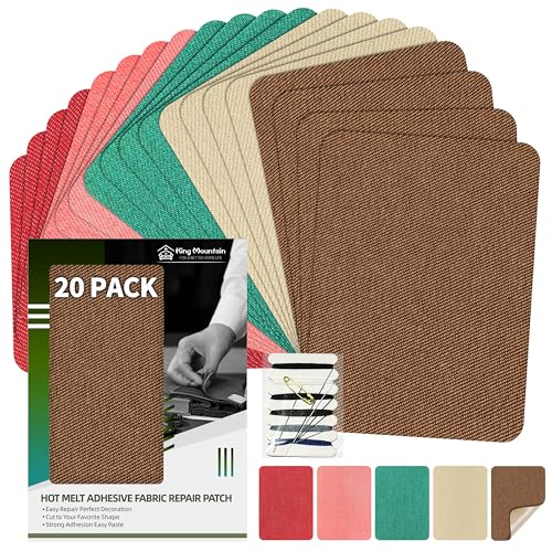 Iron on Repair Patch 20 Pcs Pack