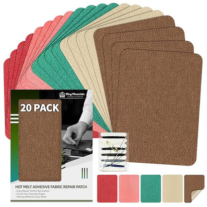 Iron on Repair Patch 20 Pcs Pack