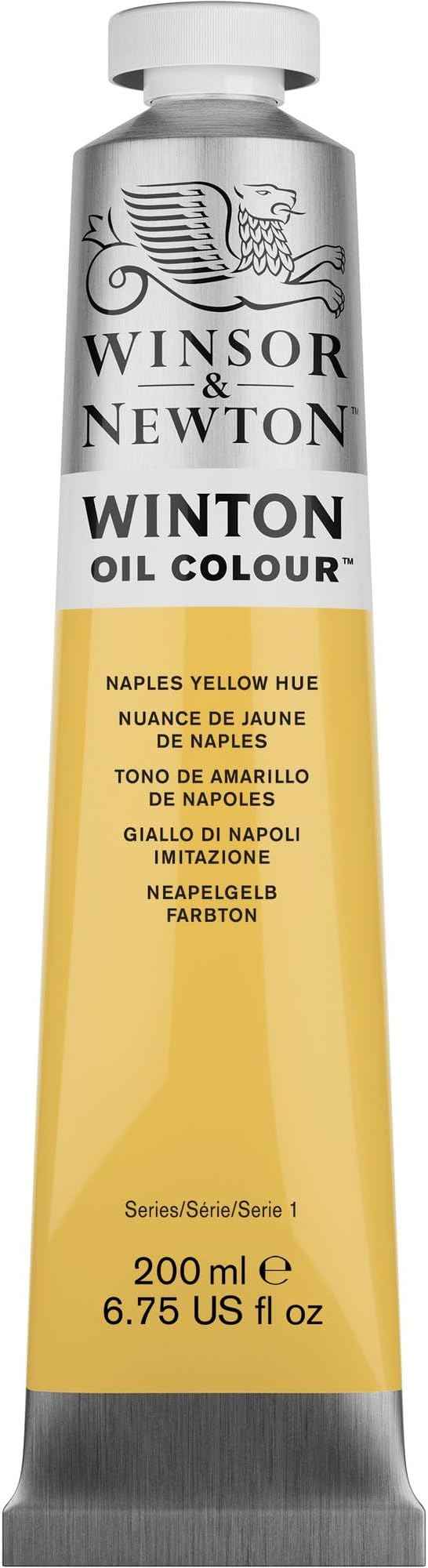 Winsor & Newton Winton Oil Color, 200ml (6.75-oz) Tube, Naples Yellow Hue