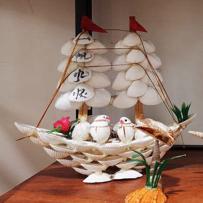 12 Pcs Sea Shells White Large Scallop Shells for Baking Cooking