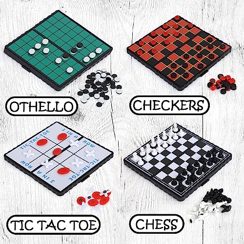 Travel Board Game Set (4 count)