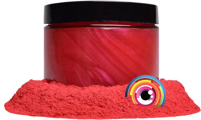Eye Candy Pigments Premium Red Mica Powder - Cherry Blossom (50gr) - for Epoxy, Resin, Soap, Paint, Woodworking, Acrylic Pouring, Bath Bombs, Fishing Lures - DIY Arts and Crafts Additive