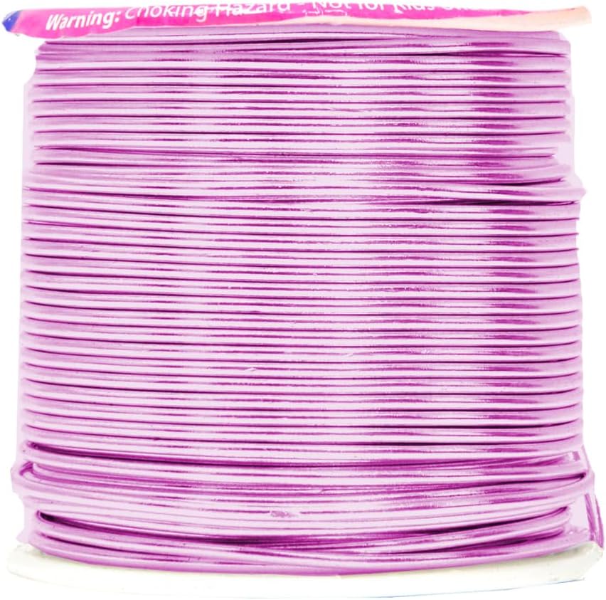 Mandala Crafts 16 Gauge Anodized Aluminum Craft Wire for Jewelry Making – 390 FT Colored Flexible Silver Copper Black Pink Ice Blue Red Wire - Bendable for Bonsai Armature Crafting Sculpting - Crafty Corner