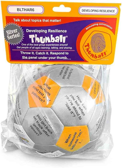 Trainers Warehouse 6" Thumball Collection, 32 Prompts for Conversation, Team Building, Relationship and Training