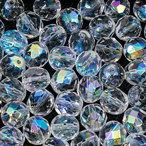 275 pcs Set of Czech Faceted Glass Beads