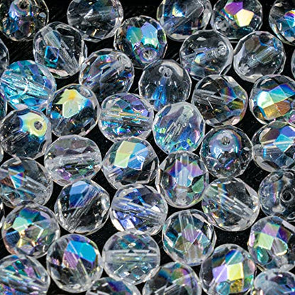 275 pcs Set of Czech Faceted Glass Beads