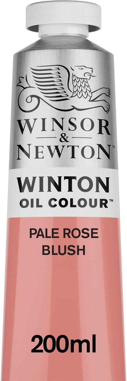 Winsor & Newton Winton Oil Color, 200ml (6.75-oz) Tube, Pale Rose Blush