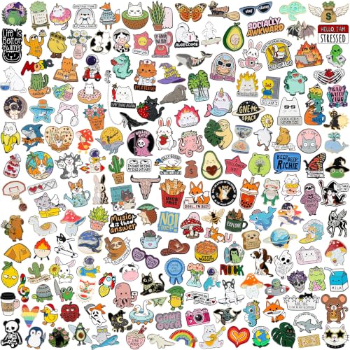 Cute Enamel Backpack Pins (20 Count)