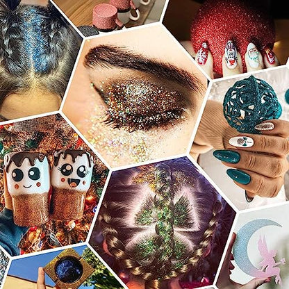 Holographic Fine Glitter for Epoxy Resin DIY Craft