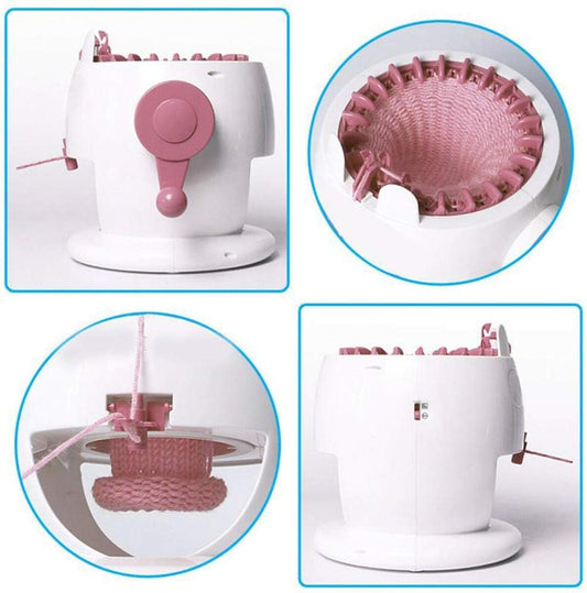SENTRO 22 Needles Knitting Machine with Electric Adapter
