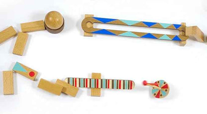 DJECO - Zig & Go 48-Piece Set - Building Intricate Marble Tracks - Stimulates Creative Thinking - Engaging Play for Intellectual Growth - Educational STEM Learning - Ages 8+ Years