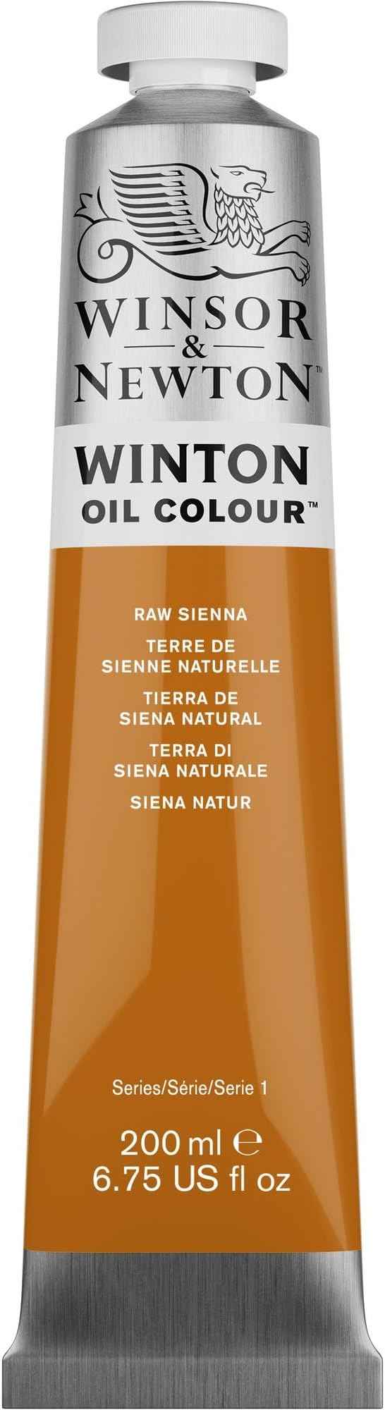 Winsor & Newton Winton Oil Color, 200ml (6.75-oz) Tube, Raw Sienna