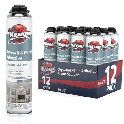 Drywall & Panel Adhesive Foam (12 Count)