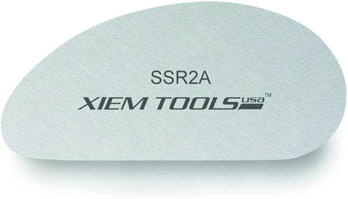 Xiem Tools Stainless Steel Clay Rib for Ceramics and Pottery (Rib 2A)