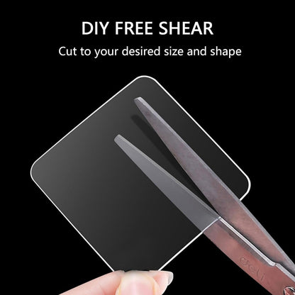 LMJIA Heavy Duty Double Sided Tape, Clear Reusable Mounting Tape Picture Hanging Adhesive Tape Removable Wall Tape Adhesive Poster Tape