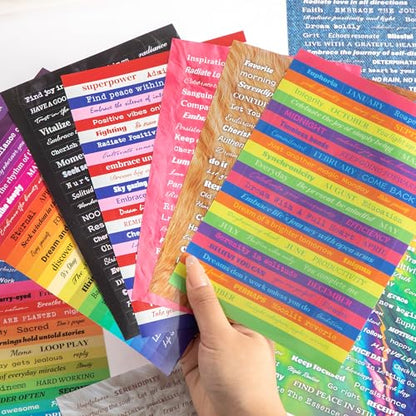 1200+ Pcs Quote Sticker for Journaling