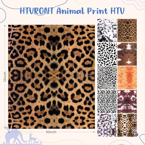 Leopard HTV Heat Transfer Vinyl (11 Count)