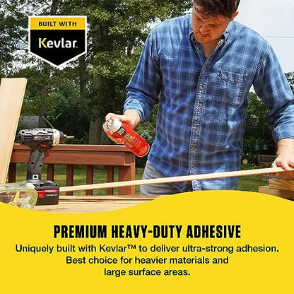 Heavy Duty Web Adhesive 14 oz Aerosol 3 Pack (42 Ounce)