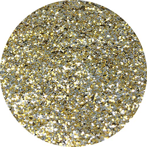 Craft Glitter Shaker Gold Silver 110g Extra Chunky (4.6 Ounce)