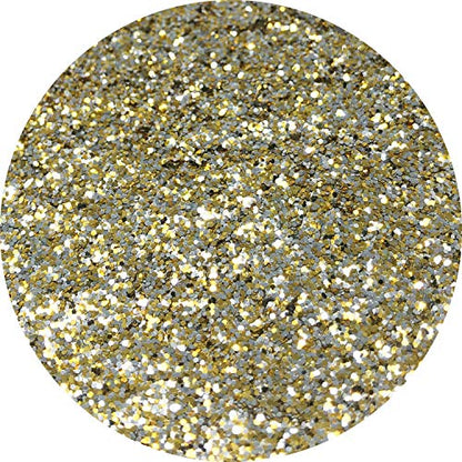 Craft Glitter Shaker Gold Silver 110g Extra Chunky (4.6 Ounce)