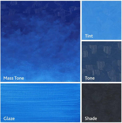 Tusc & Pine Artist Oil Paint - Cobalt Blue, 150 ml, Non-Yellowing, Rich & Creamy Consistency, Maximum Pigment Load, Small Batch Milled Oil Paints Made in the USA for Professional Artists