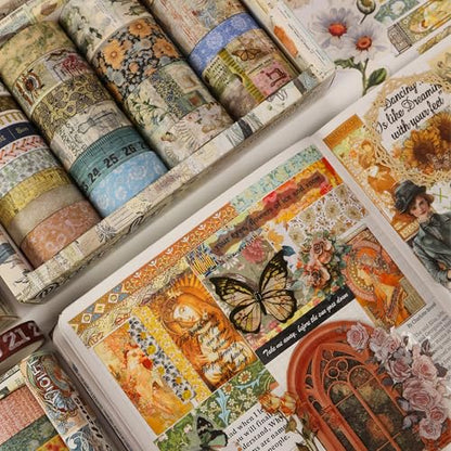 Vintage Washi Tape Set