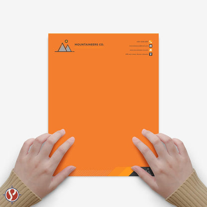 8.5 x 11" Orange Color Paper Smooth, for School, Office & Home Supplies, Holiday Crafting, Arts & Crafts | Acid & Lignin Free | Regular 20lb Paper - 100 Sheets