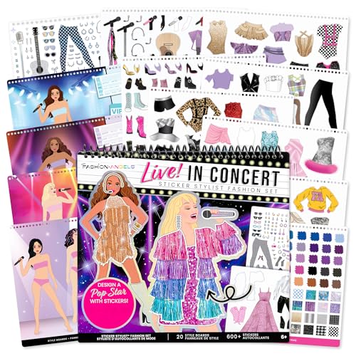 Live! in Concert Sticker Stylist Fashion Set (600 Count)