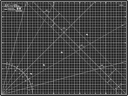 Cutting Mat A2 Black & Taupe