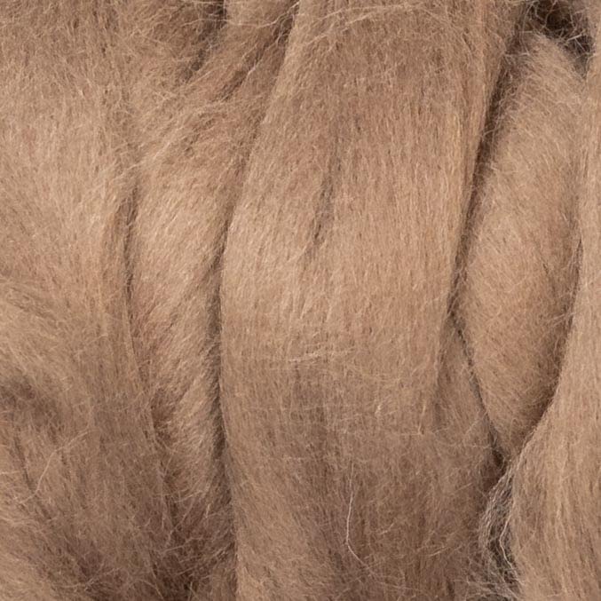 Colored Natural Wool roving (8 Ounce)