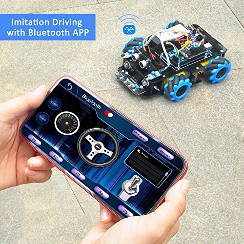Omni Directional Mecanum Wheel Robot Car for Arduino STEM Coding Learning