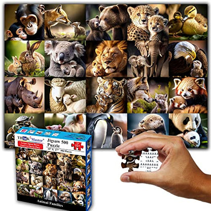 Animal 500 Pieces Jigsaw Puzzle with Very Large Jigsaw Pieces. for Adults