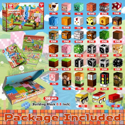 Magnetic Blocks (300 Count)