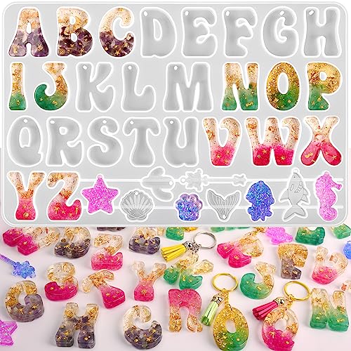 Alphabet Resin Mold