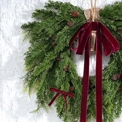 Burgundy Velvet Ribbon