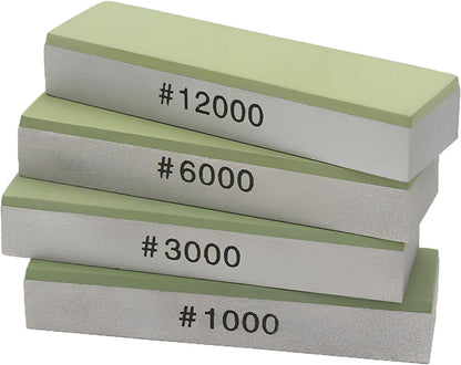 Small Travel-Portable Diamond Resin Sharpening Stone - 1000 Grit Whetstone Knife Sharpener