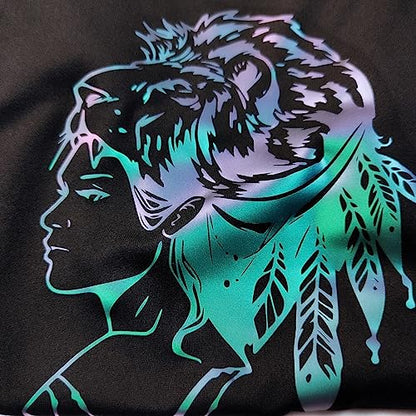 Chameleon Heat Transfer Vinyl Roll 12" x12ft Gradual HTV Vinyl