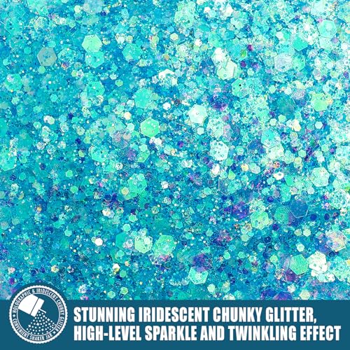 Iridescent Chunky Glitter (5.64 Ounce)