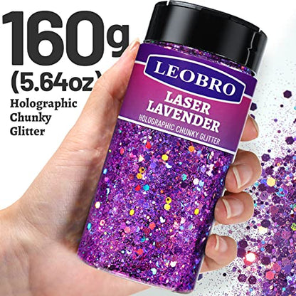 Purple Glitter (5.64 Ounce)