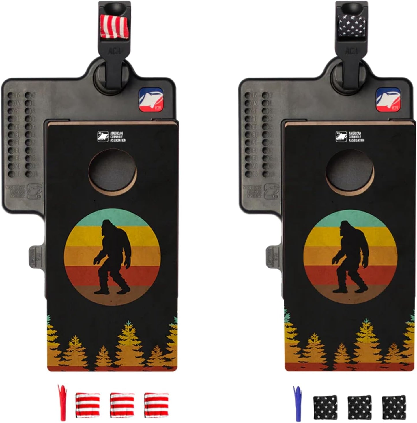 ACA American Cornhole Association Table Top Mini Cornhole Game Set
