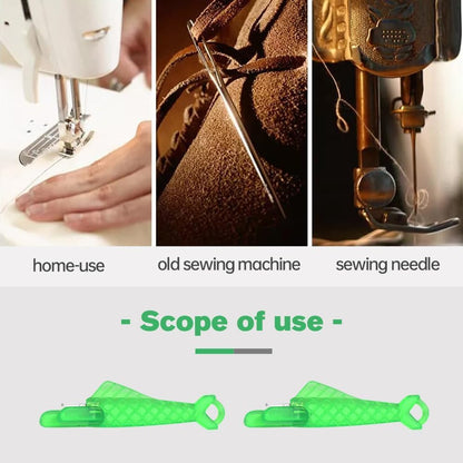 Fish Mouth Sewing Machine Needle Threader,2024 Upgrade Fish Type Needle Threader, Automatic Sewing Needle Threader,Easy Needle Threaders Tool (10 PCS)