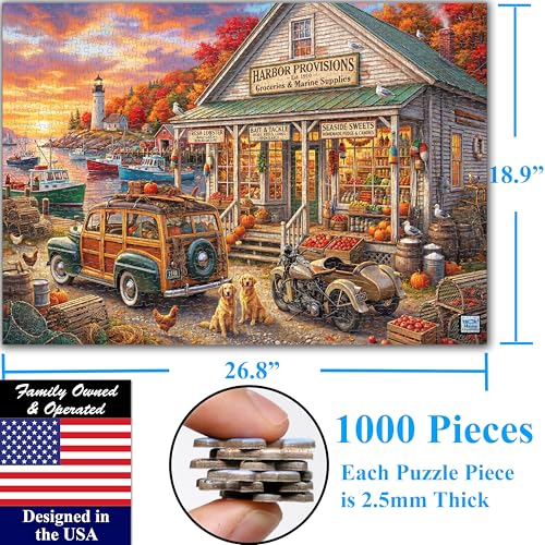 Harbor General Store 1000 pieces Large Format Jigsaw Puzzle