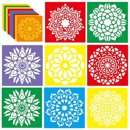 24 Pieces Stencils (24 Count)