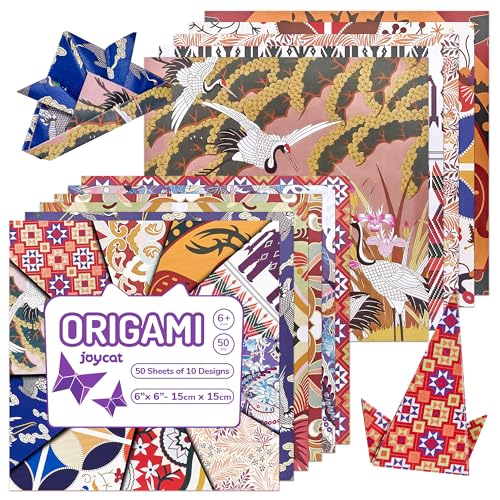Ethnic Patterned Origami Paper (50 Count)