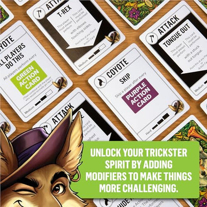Coyote, 3-8 Players, Age 10+ Card Game